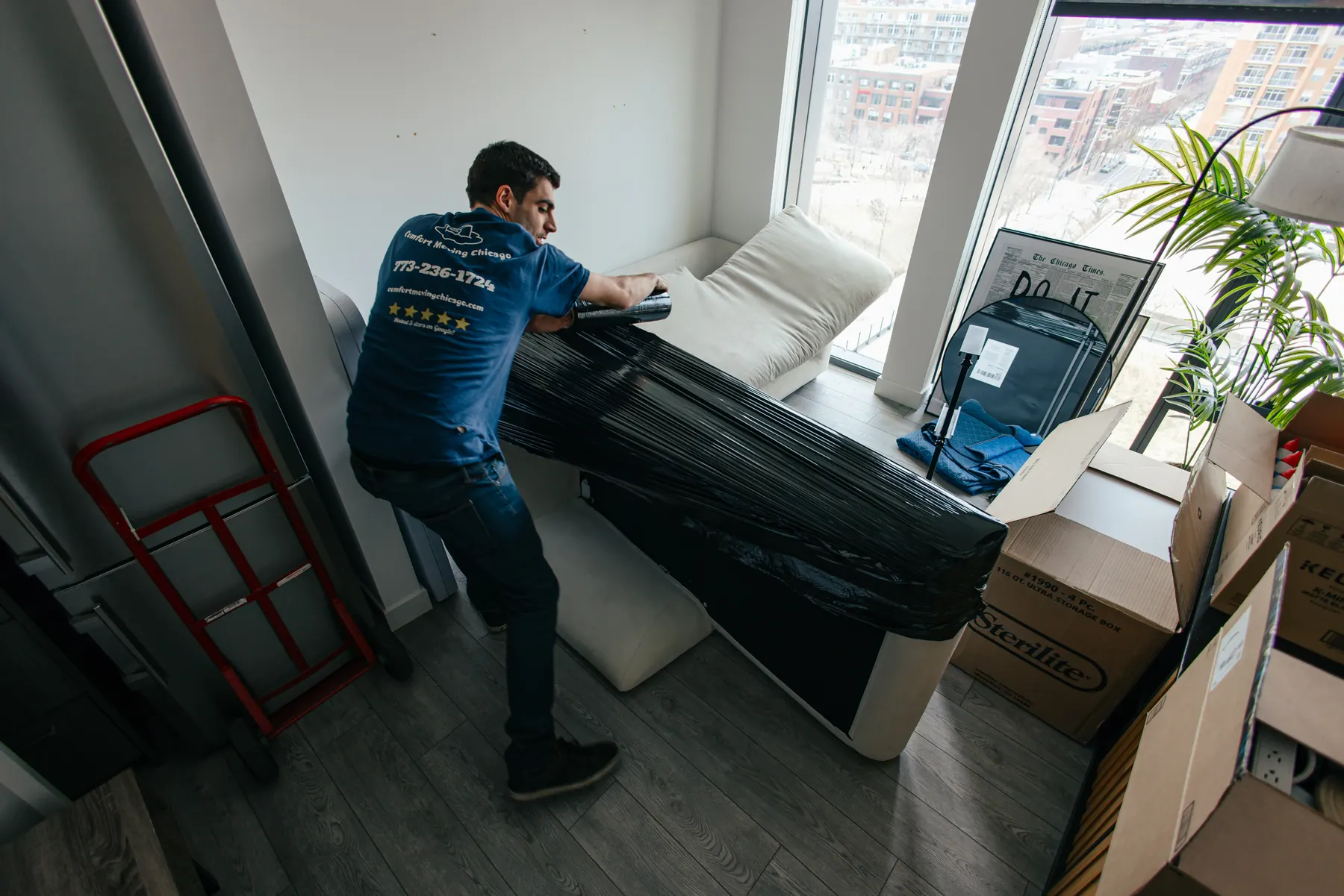 Comfort Moving Chicago team